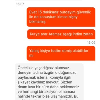 Migros Yemekten Parasını Ödediğim Burger King Ürünüm Bana Ulaşmadı