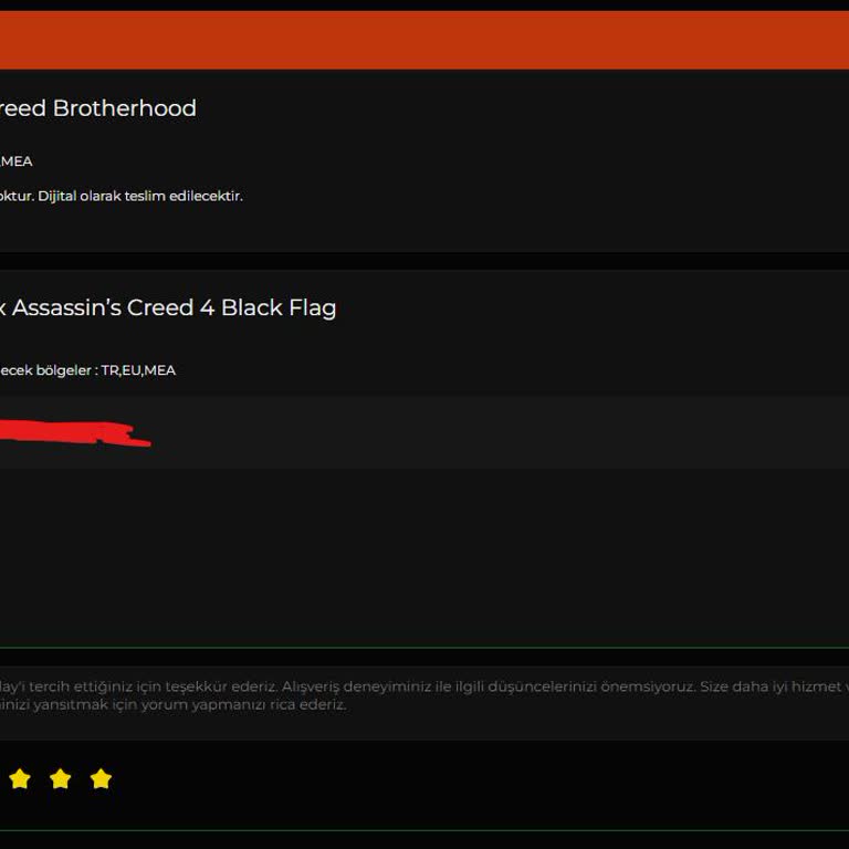 Durmaplay Ac Brotherhood Oyunun Kodu Elime Ulaşmadı