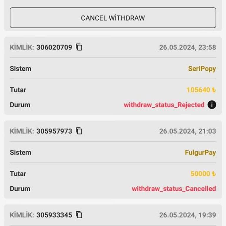 Betmetre Siteme Parayı Çektirmemek İçin Bahaneler Buluyor