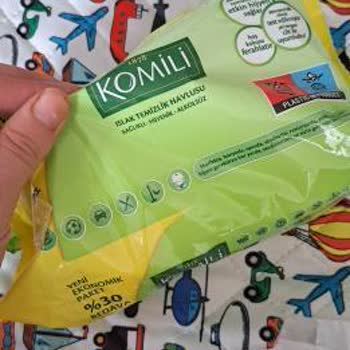 Komili Kişisel Bakım Kapalı Paket Yüzünden Hemen Kurudu