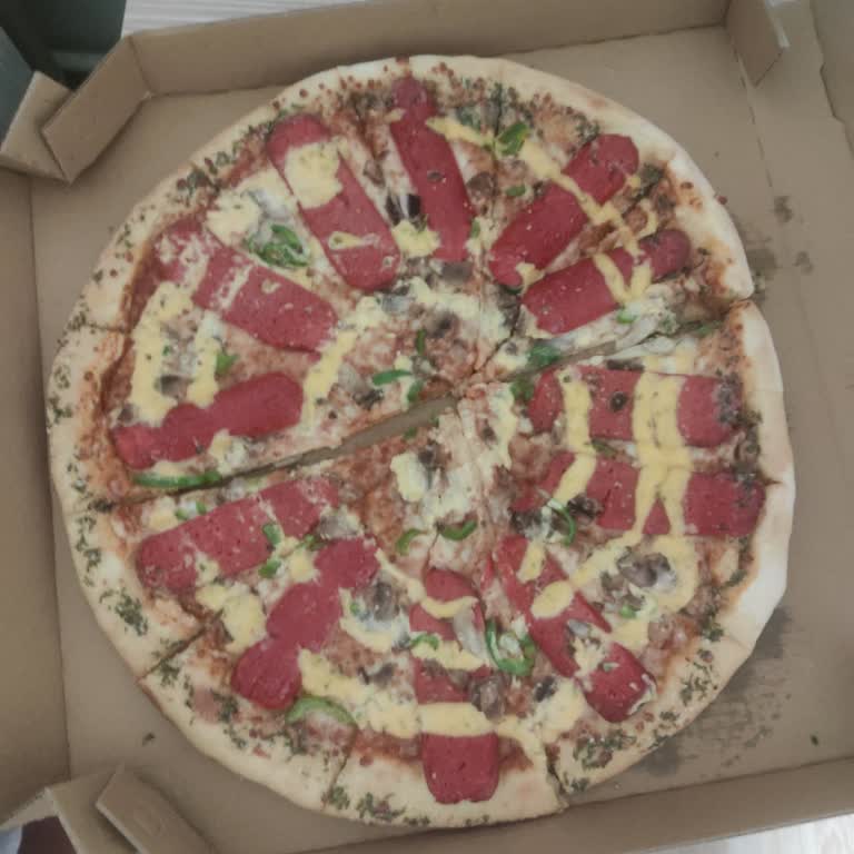 Edirne Domino's XL Mangal Sucuklu Pizza Hatalı Ve Eksik Ürün