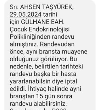 MHRS Nin Saçmalama Şekli