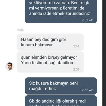 Bursagb Sitesinden GB Satın Aldım Ama Site GB Yi Vermiyor