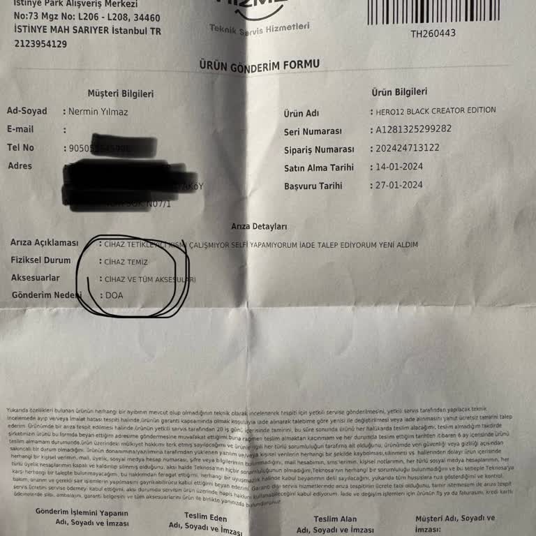 Teknosa'da Satış Sonrası Hizmet Fiyaskosu: Hasarlı Ürün Ve İlgisizlik!