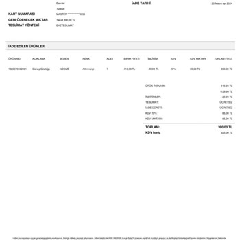 H&M Doğum Günü Kuponu