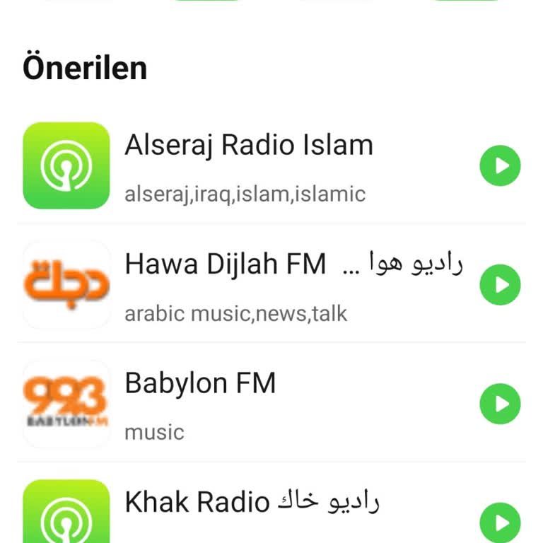 Xiaomi Başka Ülke Radyosu