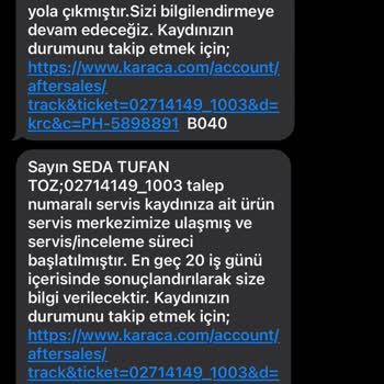 Karaca Züccaciye Karaca Home Bozuk Ürünü İade Almadı