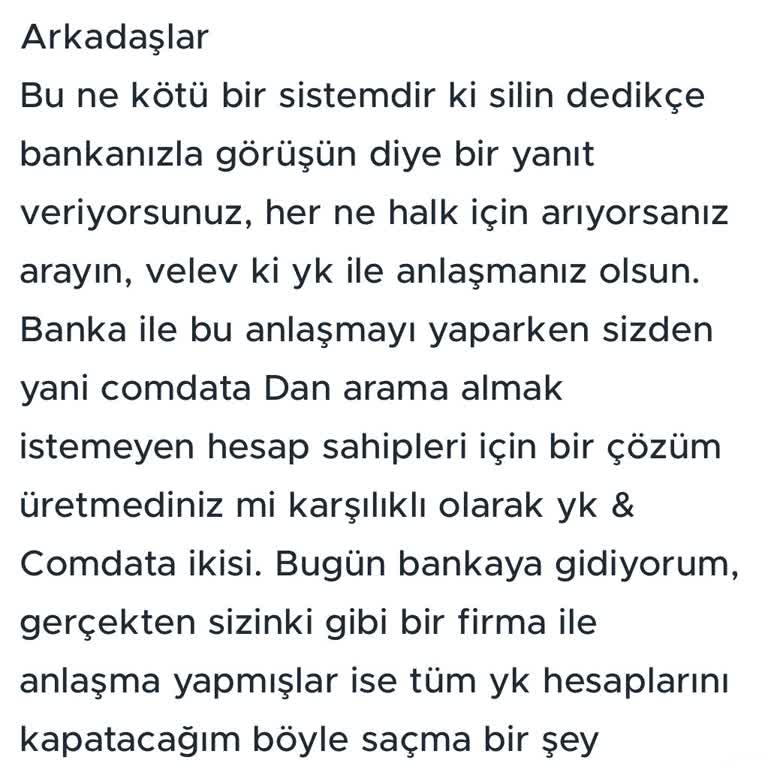 Comdata Nın Durmak Bilmez Arama Baskısı