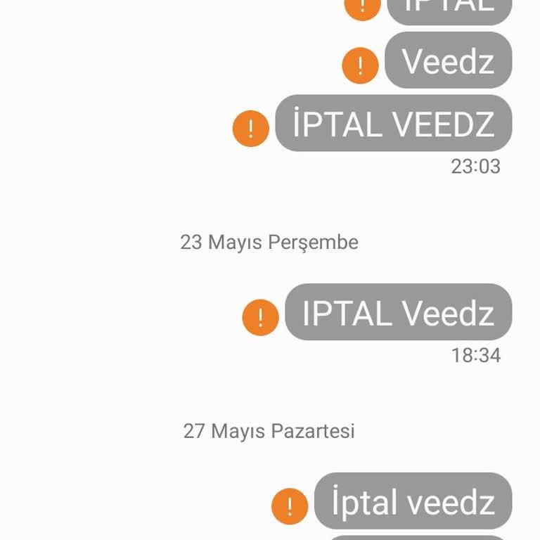Veedz-tr.com Veedz Üyelik İptal