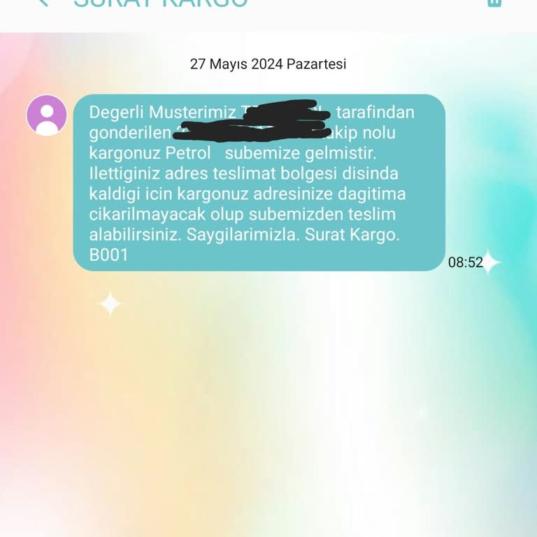 Batman Merkezde Sürat Kargo Mağduriyeti!