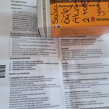 Sağlık Bakanlığı Pankreoflat İlaçlarının İçerisinde Domuz Enzimi Var