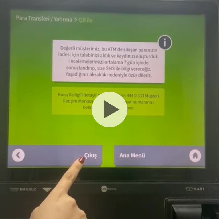 Garanti BBVA Para Sıkışması Ve Eksik Para Yatırma