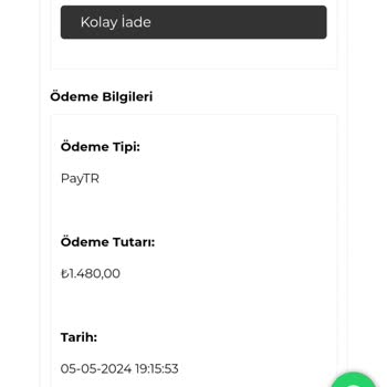 Conconmoda Paramı İade Etmiyor
