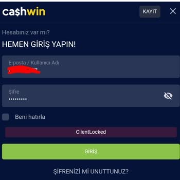 Cashwin Güven Sorunu Ve Hesap Kilitlenmesi: 400 TL Çekim Talebim Reddedildi