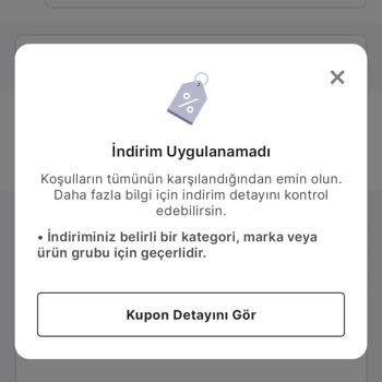 Migros Uygulamasında Kullanılmayan Kupon Sorunu