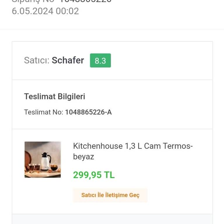 Schafer 21 Gündür Kargoya Vermiyor