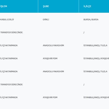 PTT Kargo Anadolu Yakası Kargo Teslim Problemi
