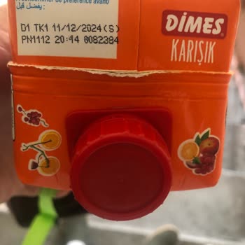 Dimes Meyve Suyunda Karşılaşılan Beklenmedik Durum