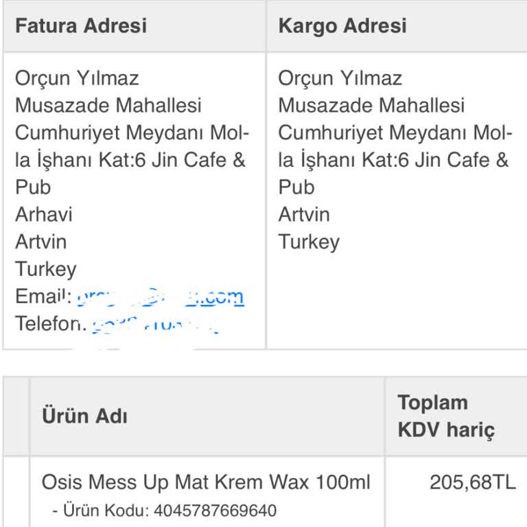 Mondy Shop Satın Aldığınız Ürünü Yollamıyor