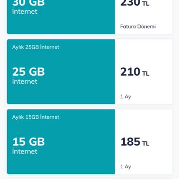 Türk Telekom Selfy Sosyal Medya Sınırsız Paketi Alınmıyor