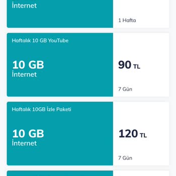 Türk Telekom Selfy Sosyal Medya Sınırsız Paketi Alınmıyor