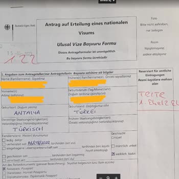 Almanya Başkonsolosluğu 615 Gündür Süren Almanya Aile Birleşimi Vizesi Süreci!