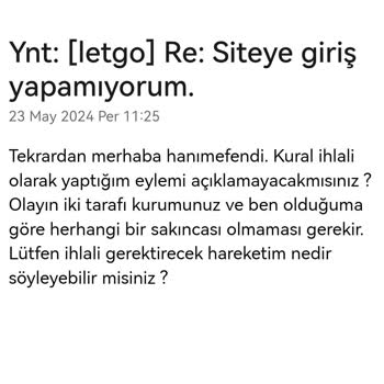 Letgo Sebepsiz Kısıtlamalar Yapıyor.