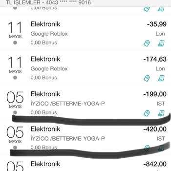 Betterme Uygulaması 2125 TL Kartımdan Para Çekmiş!