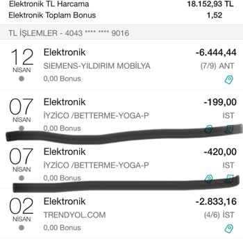 Betterme Uygulaması 2125 TL Kartımdan Para Çekmiş!