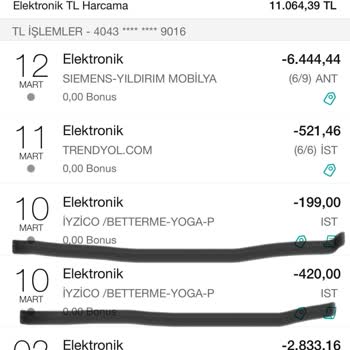 Betterme Uygulaması 2125 TL Kartımdan Para Çekmiş!