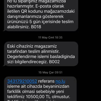 iPhone Eskiyi Getir Yeniyi Götür Kampanyası Şikayeti-ödeme Yapılmadı
