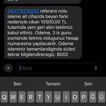 iPhone Eskiyi Getir Yeniyi Götür Kampanyası Şikayeti-ödeme Yapılmadı