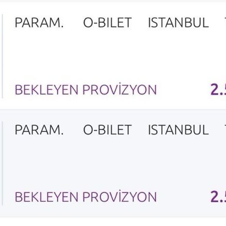 Obilet Kartımdan Para Çekti Ama Biletim Gözükmüyor
