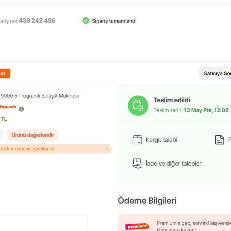 Hepsiburada DO-alan-DIR-DI Ürün Ortada Yok!