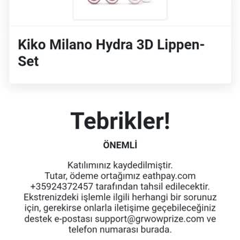 Kiko Milano 3D Hydra Set