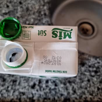 Gönenli Süt Ve Süt Ürünleri Mis Sütün Kapağı Bozuk Olması