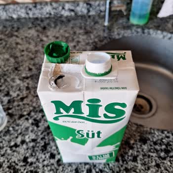Gönenli Süt Ve Süt Ürünleri Mis Sütün Kapağı Bozuk Olması