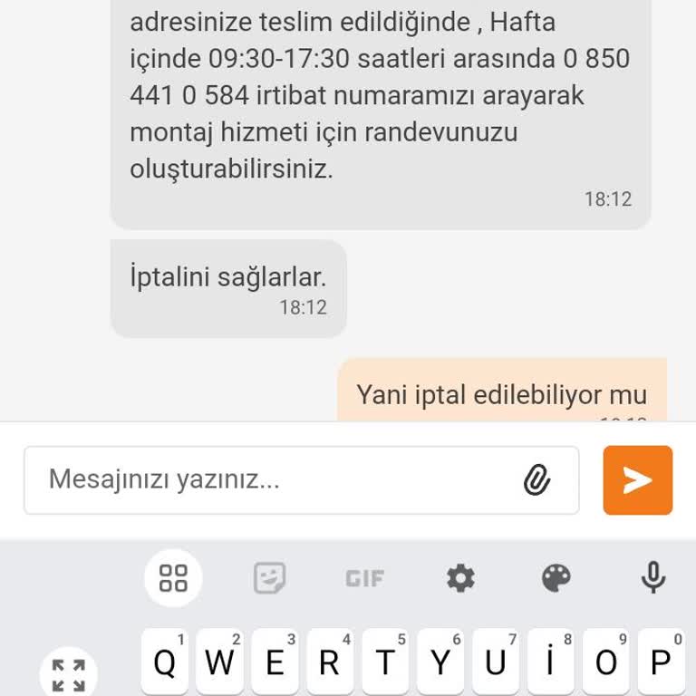 Montajix Montaj İptali Yapamıyorum