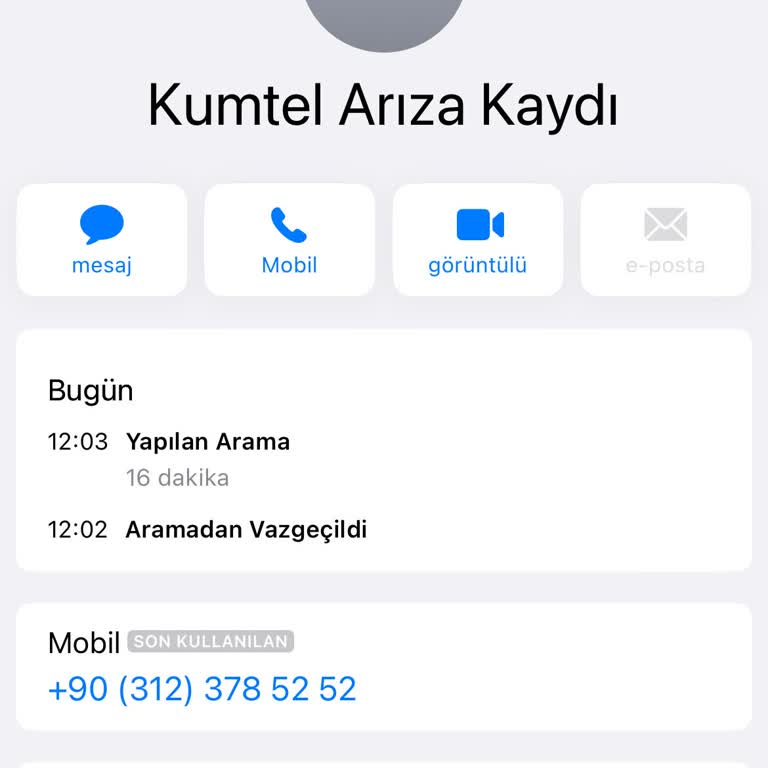 Kumtel Arıza Kaydı Telefonları Açmıyor