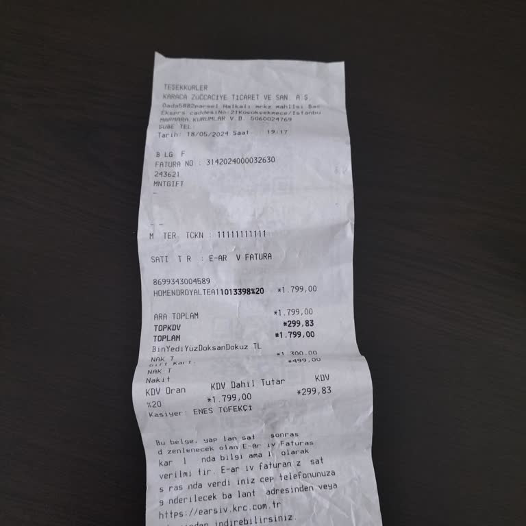 Marmara Park Karaca Homend Royal Tea 1711H Çay Makinesi Kusurlu Ürün Değişimi