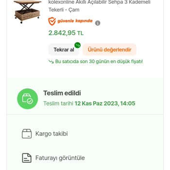 Hepsiburada'dan Alınan Akıllı Sehpa Kırıldı Ve Garanti Kapsamında Değişim Yapılmadı