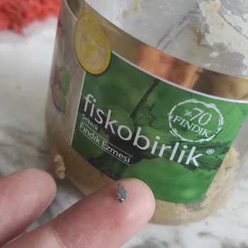 Fiskobirlik Fındık Ezmesinde Yabancı Madde Bulunması