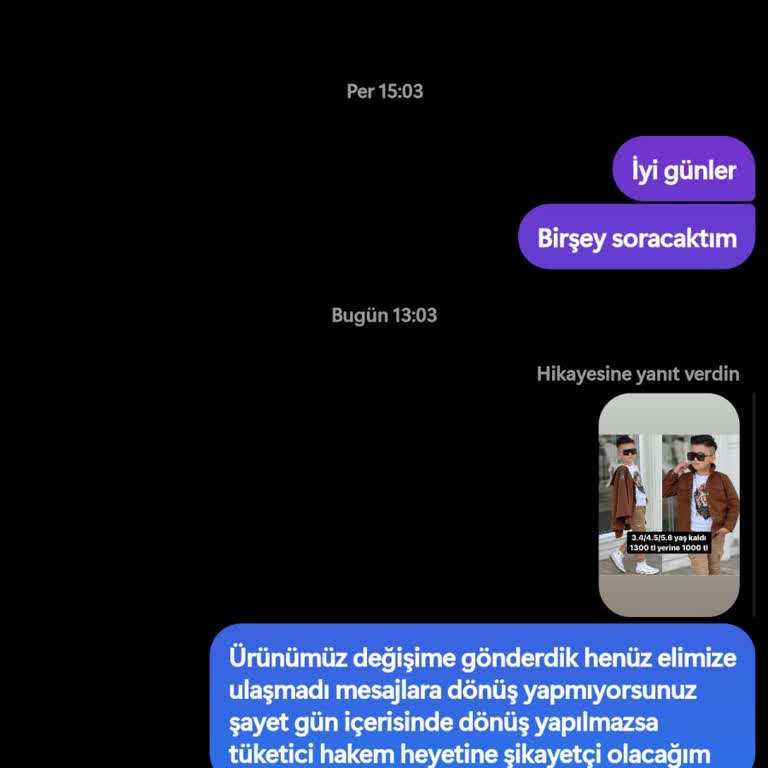 Stil Sahibi Çocukların Adresi Value İsimli Instagram Hesabından Geri Dönüş Yok, Ulaşılamıyor