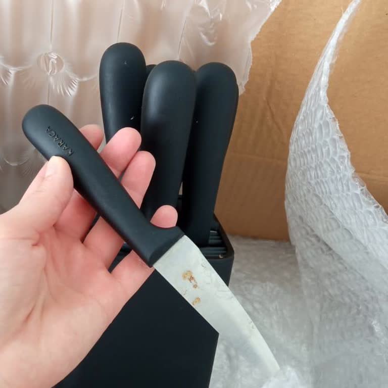 Karaca Züccaciye Şikayet. Bıçak Paslanması