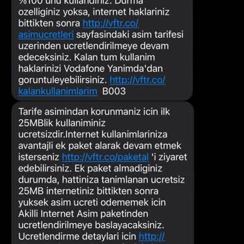 Vodafone Müşteri Mağduriyeti Yaşatıyor