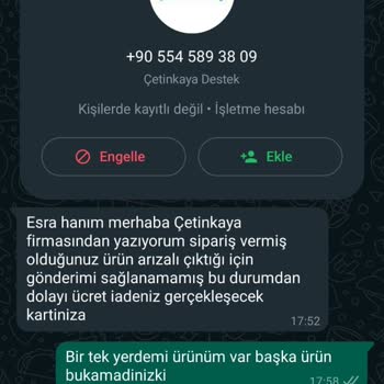 Çetinkayalar Mağazası Benimle Dalga Geçiyor