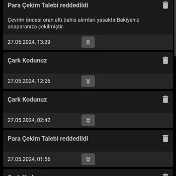 Bahiscent Parayı Siliyor Kural Uyduruyor.