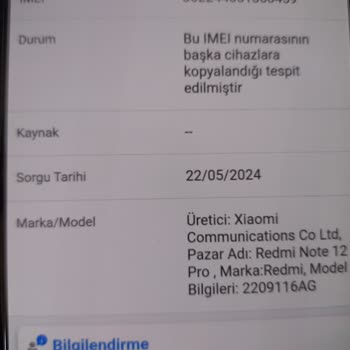 Trendyol Telefon İmei Kapatıldı, Mağdur Durumdayım!