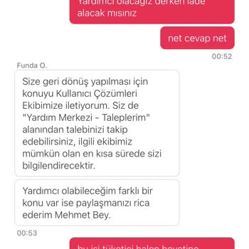 Yemeksepeti Sipariş Hataları Ve İade Sürecindeki Sorunlar