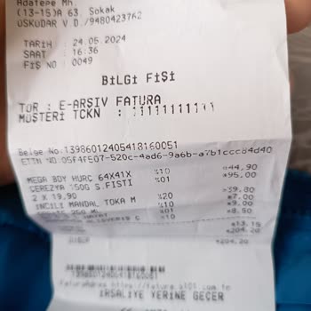 A101 Hadi Kartı İçin Aldığı Ücreti İade Etmedi.